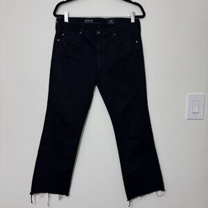 AG Adriano Goldschmied Women’s The Jodi Crop Jeans Size 30 High Rise Slim Flare